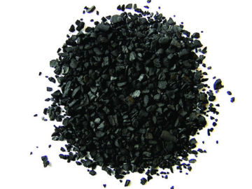 Low ash content granular carbon