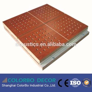 grooved acoustic panel Fire Resistant Wood panel