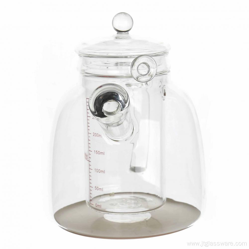 Handmade Borosilicate Glass Teapot to Brewing Tea