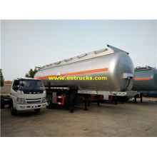 35T 34000 lita sodium hydroxide tanker trailers