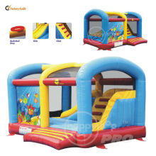 Climb and Slide Bouncer-1019 Ocean World Bouncer