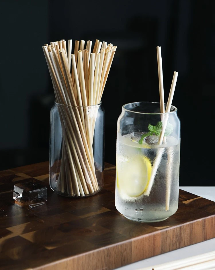 Eco-Friendly Organic Natural Wheat Drinking Straws