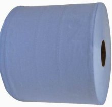 Blue Industrial Wiping Rolls