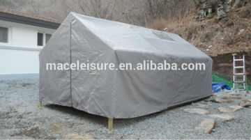 100% canvas & waterproof permanent outdoor glamping tent / outdoor shelter tent
