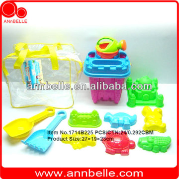 New design cheap plastic sand beach toys set for kids