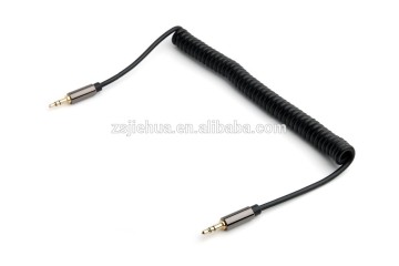 Best colored spring 3.5mm stereo jack cable male to male