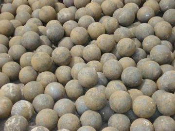 Cr15 Mining Forged Steel Balls Grinding Media With More Than Hrc60 Hardness