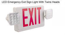 Hanging Arrow Exit Sign Lights With Battery Backup