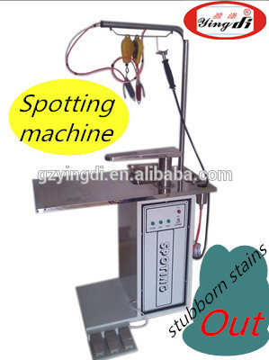 Laundry shop spotting board spotting machine for sale