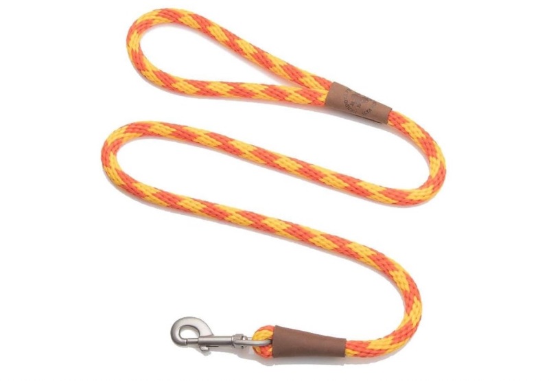 British Braided Dog Leash 3/8"x6ft