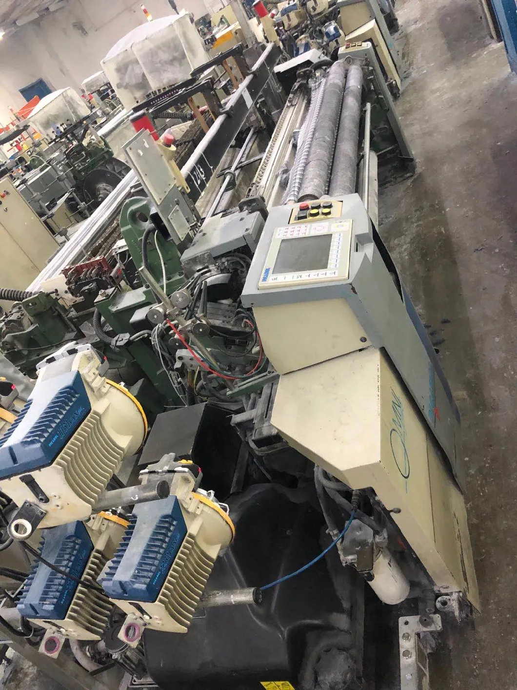 Picanol Omni Plus Airjet Looms Year 2003 190cm with Staubli 1661 Cam Running Condition Big Factory