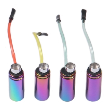 Spot high quality colorful glass hookah hand portable smoking pipe gradient color