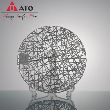Creative plate Round Pattern Dinnerware Glass plate