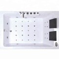 Two Piece Tub Whirlpool Massage Bathtub Rectangle Shape