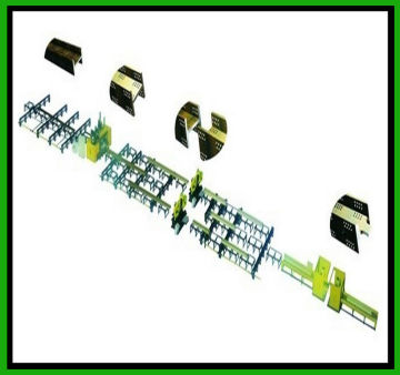 cnc h beam i beam drilling and sawing line