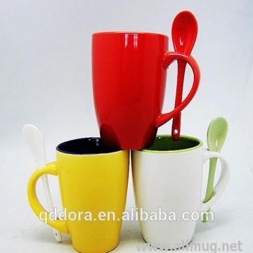 Ceramic Solid Color Glazed Soup Mug/Stock Ceramic Glazed Soup Mug/High Quality 22oz Jumbo Mug