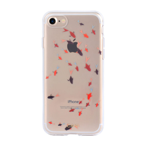 Cute Fish Clear Design Case for iPhone 7