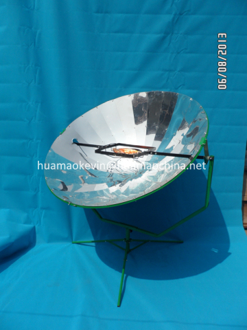 Solar Cooking / Sun dish cooker