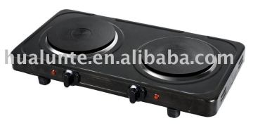 Double electric stove