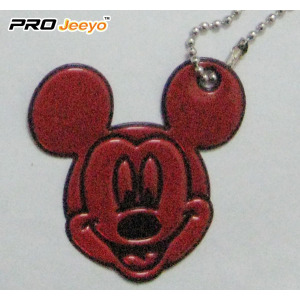 Pendentif de Mickey rouge de feuille de PVC de Salut-Vis pour l&#39;étudiant