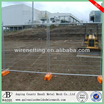 modern portable metal fencing (Baodi Manufacture ISO9001:2000)