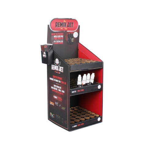 APEX 3 Tiers Cardboard e Juice Display Stand