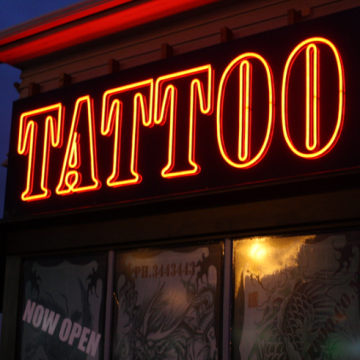 TATTOO Shop Store led Neon Light Sign