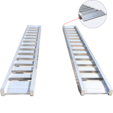 Customized Portable Aluminum Alloy Excavator Loading Ramps