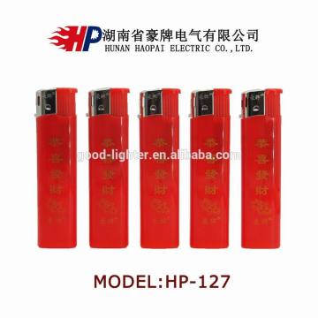 cheap electric refill gas lighter plastic cigarette lighter