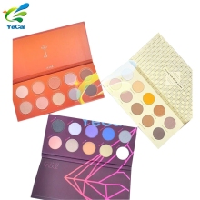 Latest fashion colorful glitter eyeshadow palette,empty makeup eyeshadow palette
