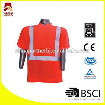 Birdeye orange hi vis safety shirt