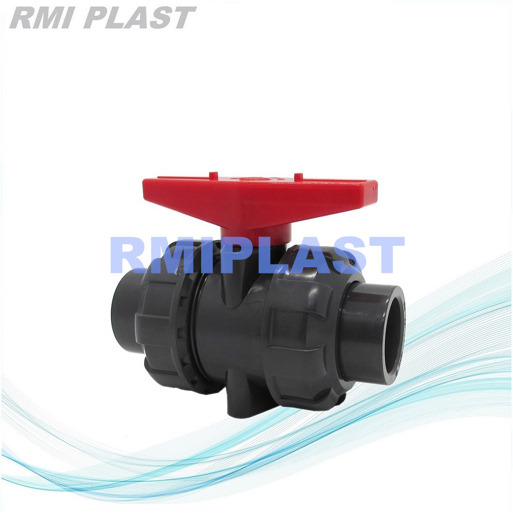 PVC Plastic True Union Ball Valve 2 pouces