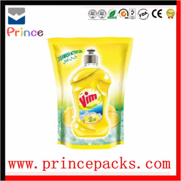 food grade liquid packaging plastic bag/liquid food packaging bag