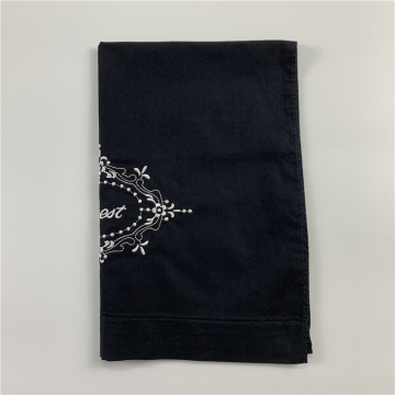 Mga Puting Towels puting Floral Embroidery panyo