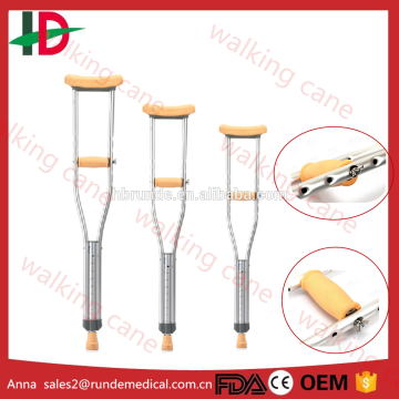 stainless steel underarm crutches