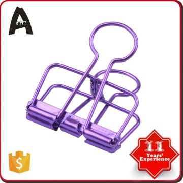 Fine appearance factory directly rabbit shape binder clip paper clip