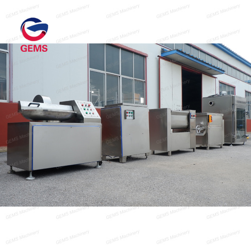 Automatic Salami Sausage Line Pork Sausage Making Machines