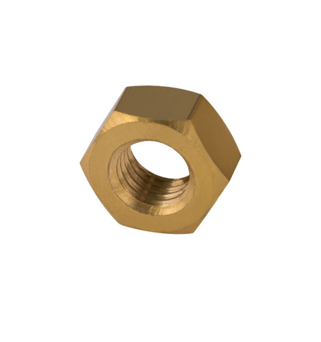 brass colored hex nut brass nut