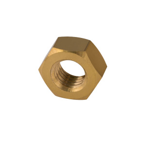 brass colored hex nut brass nut