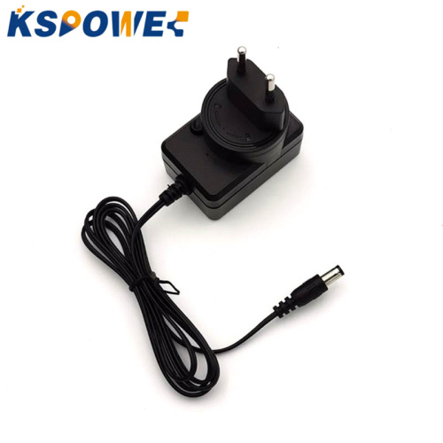 24V 500mA 12W Tegangan konstan yang dapat dipertukarkan AC Adaptor