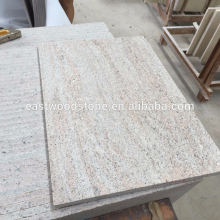 flamed pink granite tile,raw silk tiles for swimming pool