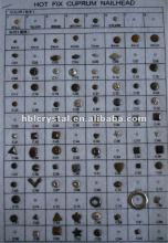 Hot fix cuprum Nailhead