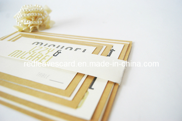 Elegent Customized Marriage Card