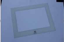 White Decorative Silk Screen Printed Tempered Glass