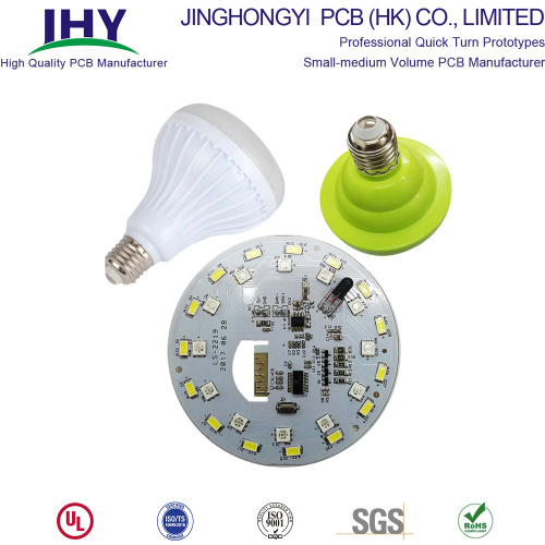 LED PCB For LED Panel Single Sided Aluminum Rigid PCB Board