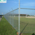 Custom Green PVC Coated Chain Link Wire Mesh Fence