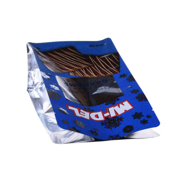 Emballage de barre d&#39;énergie au chocolat à tache UV écologique