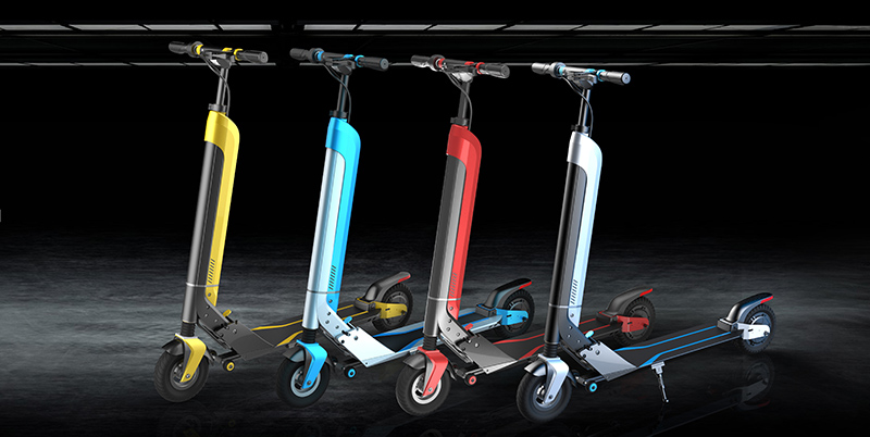 Ride on electric scooters 