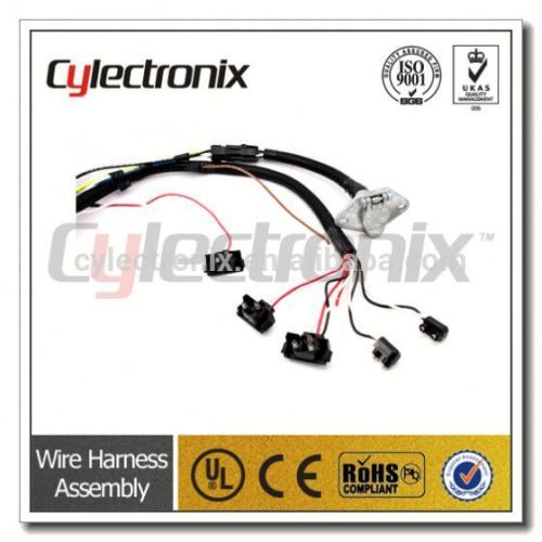 Vehicle car headlight wiring harness