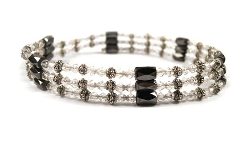 OHL-018 hematite bracelet